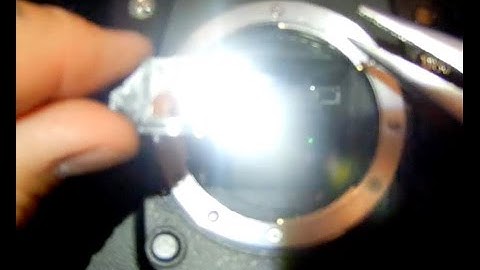 Angry Photographer: Cleaning inside your Nikon