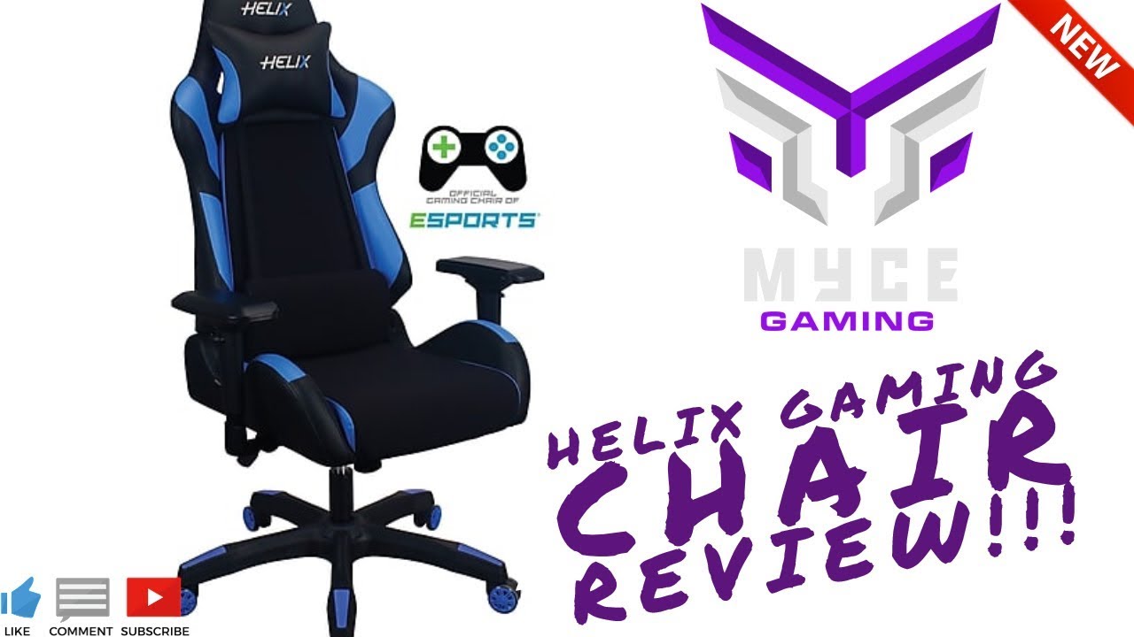 Helix Gaming  Chair  Review  YouTube