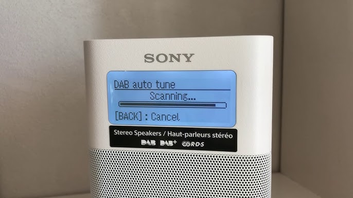 Sony XDR-V1BT Digital Radio NFC with & - YouTube Bluetooth
