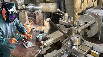 Expert Mechanic Make a Radius Ball Turning Tool Setup | How to Setup & Use A Radius Turning Tool