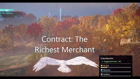 Assassins creed Valhalla How to Complete contract the richest merchant | Walkthrough