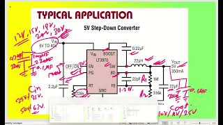 073A Switching Regulator design explanation from datasheet LT3970