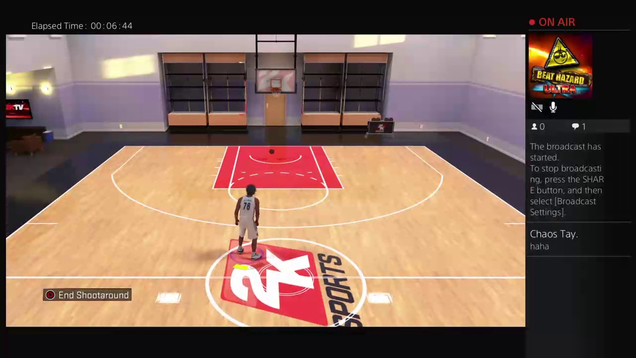 Mycourt MyCourt gameplay - Shoot around practice - 2K16 gameplay - YouTube
