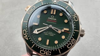 Omega Seamaster Diver 300m Titanium Bronze Gold 210.92.42.20.10.001 Watch Review