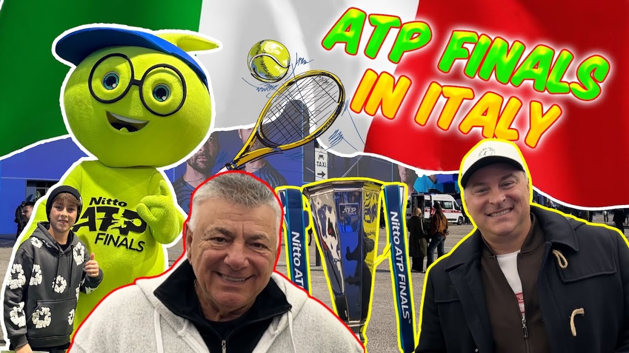 Видеоблог ATP Finals 2025: Три поколения. Одна потрясающая поездка в Турин