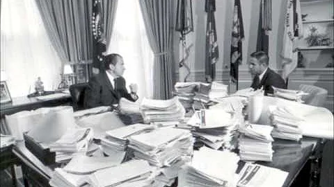 Nixon & Haldeman Discuss Motorcade for Dallas Trip...