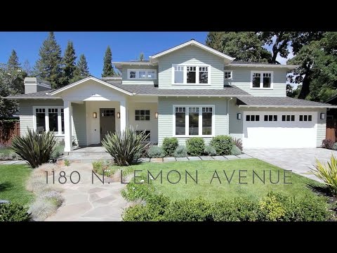 1180 N Lemon Avenue, Menlo Park, CA home video tour