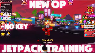 [🚀OP] Jetpack Training Script - Infinite Wins | OP Auto Clicker