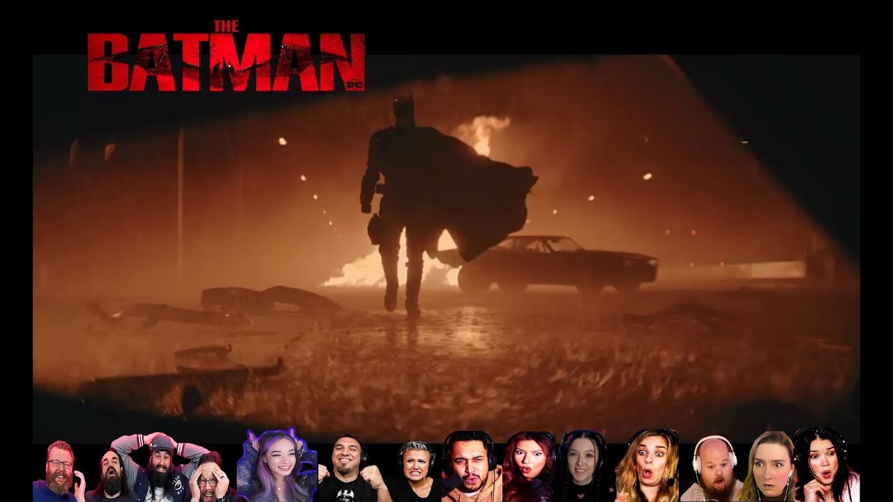 Top 8 YouTube Reactors AMAZED by The Batman (2022) | Intense Car Chase Scene Compilation!