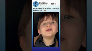 Babası Oğlundan Bunu Duymayı Beklemiyordu