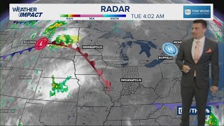 Humidity spike coming this week to Indiana, slightly higher than Florida