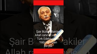 Bülent Bakiler vefat etti #gündem #siyaset #sokak #mizah #edebiyat