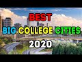 Top 10 BEST Big College Cities to Live in America for 2020