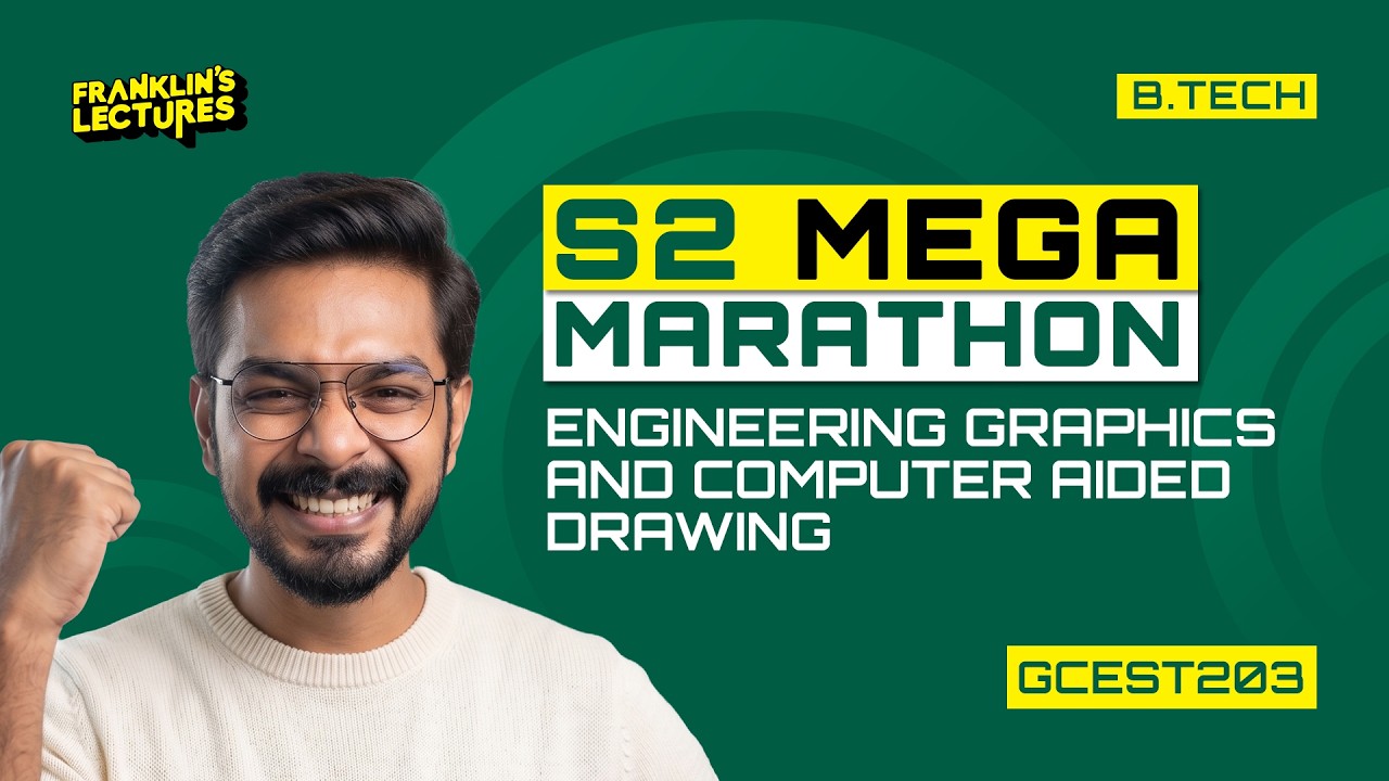 B.Tech S2 | Engineering Graphics | Franklin's Lectures | KTU - YouTube