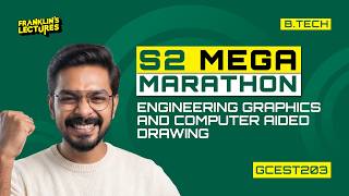 B.Tech S2 | Engineering Graphics | Franklin's Lectures | KTU