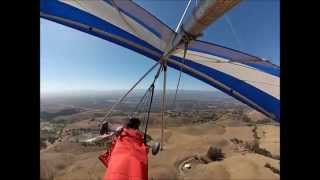 Ed Levin hang gliding 1750' Oct 2014