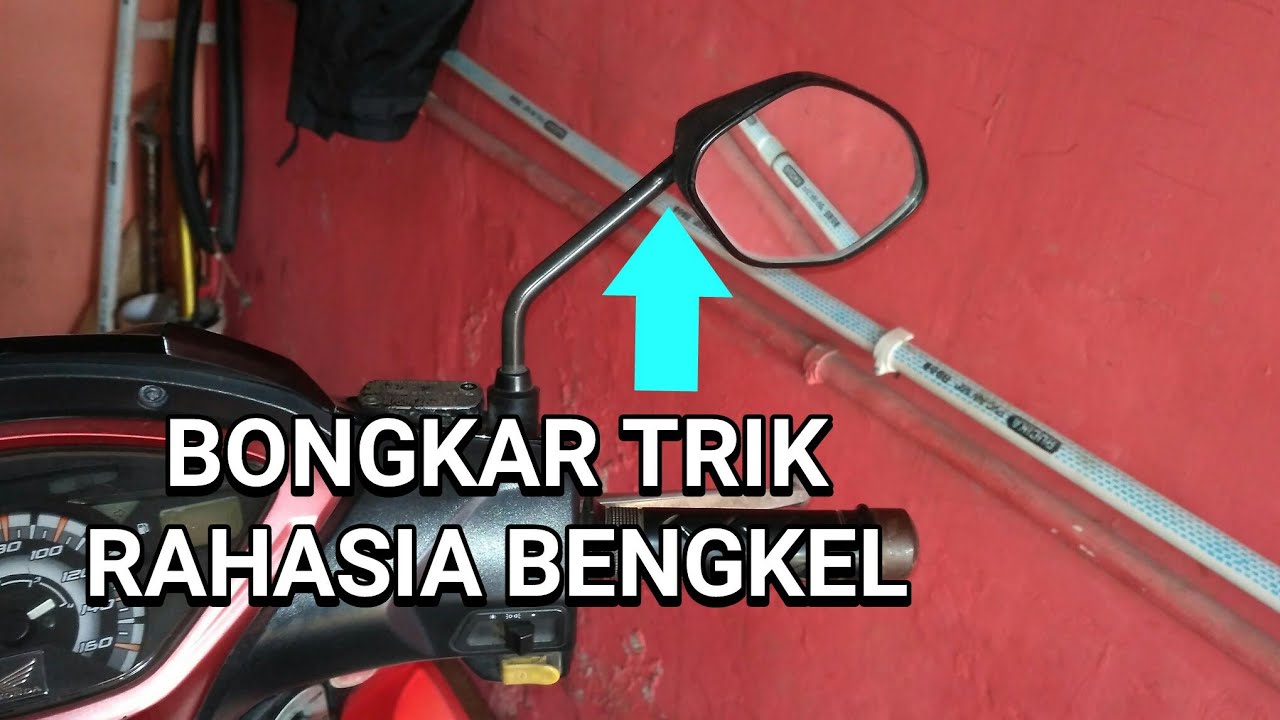 Cara Memperbaiki Spion Motor yang Longgar Hanya dengan 2.000 Rupiah