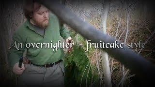 An overnighter - fruitcake style!