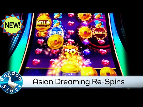 New⭐️Asian Dreaming Lucky Coin Link Slot Machine Respin Features
