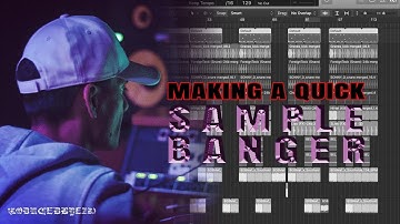 QUICK COOKINGS: MAKING A TRAP BEAT IN LOGIC PRO X WITH A SAMPLE !!!