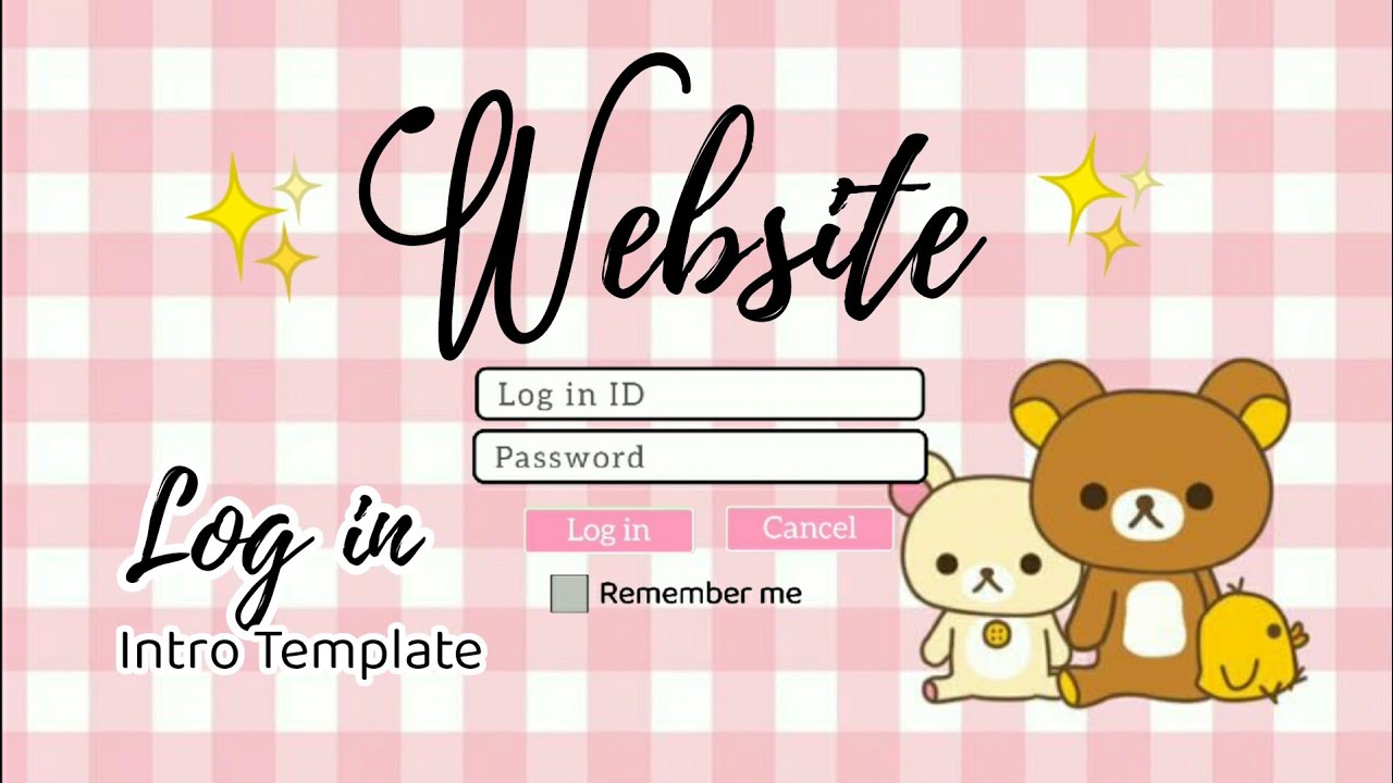 12 Website Log in Intro Templates | Free Template ( No Text ) Love Carlos