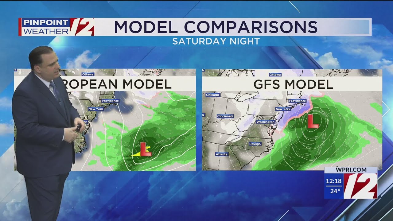 WPRI 12 Weather Forecast for 1/7/25: Frigid the next few days - YouTube