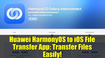 Huawei HarmonyOS to iOS File Transfer App: Transfer Files Easily!