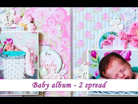 Video: De Scrapbooktechniek Beheersen: Een Album Voor Een Pasgeborene
