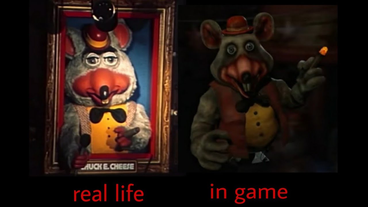 Five Nights At Chuck E Cheese Reboot Real Life Vs In Game Youtube