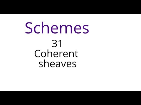 Schemes 31: Coherent