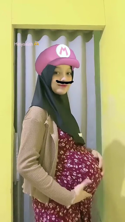 Bumil Hijab Perut Besar #bumil #bumilhijab