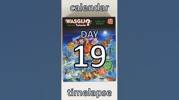 Wasgij? Advent Calendar Look - DAY 19 #jigsaw #christmas #jigsawpuzzle #xmas #timelapse #puzzle