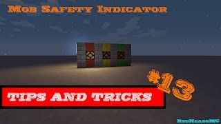 Tips and Tricks #13 | Mob Safety Indicator |  Evil Mobs | RedHeadsMC