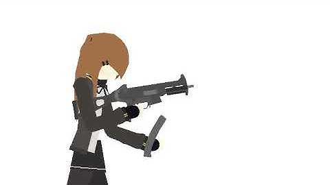 Girls Frontline UMP-9 Animation (Stick Nodes)