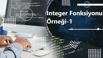 C Programlama Fonksiyonlar (int) | Örnek 1 | - İnteger Fonksiyonu