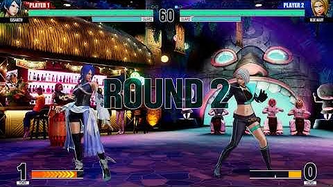KOFXV mods | Elisabeth (Aqua mod) 💥 Blue Mary (Envy costume) | CPU vs CPU AI vs AI