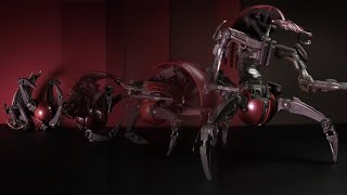 Ep36.5 - How to Transform Star Wars Black Series Droideka to Ball Mode (Destroyer Droid Wheel Form)