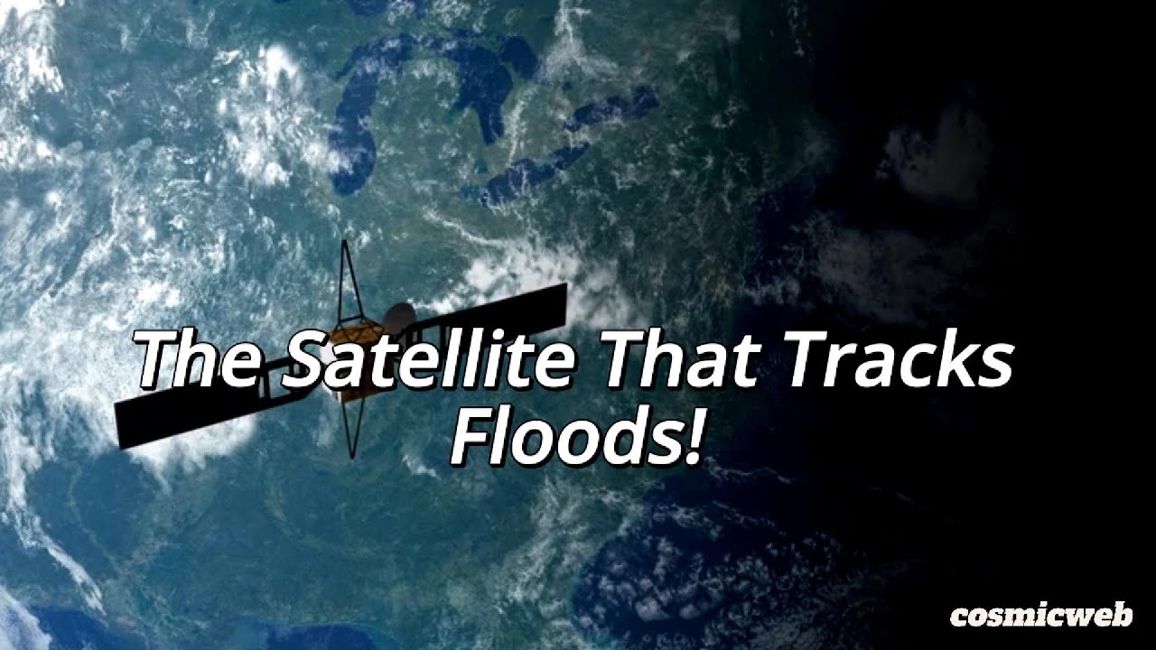 Спутник, отслеживающий наводнения!