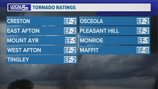 Severe weather in Iowa: Surveying tornado damage from Friday, April 26