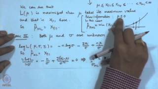 ⁣Mod-06 Lec-06 Finding Estimators - III