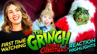 HOW THE GRINCH STOLE CHRISTMAS (2000) Movie Reaction w/Cami FIRST TIME WATCHING