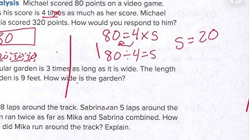 4-4 Solve Comparison Problems Using Division
