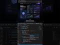 Dark Neon Tech UI Built With CSS ⚡ | Web Development