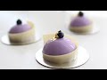 How to make Blueberry Mousse Cake 블루베리 무스 레시피 | Sunday Baking