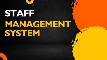 Staff Management System | Employee Management Software | HR Software Demo 2025