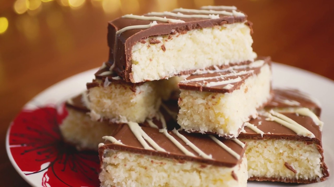 Turrón de coco y chocolate! Súper fácil! Ideal para Navidad 🎄