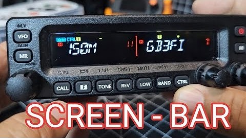 Retevevis MA1 - Enabke Screen Partition (menu 527) Red Line 