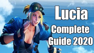 Street Fighter V CE Lucia complete character guide (Tips & tricks for beginners and intermediates)