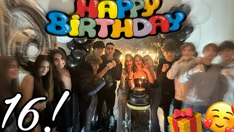 STEISI'S BIRTHDAY PARTY  🎂 | HAPPY SEXTEEN | VLOG | UMBOXING OF THE GIFTS 🎁 || SEZ 🇦🇱