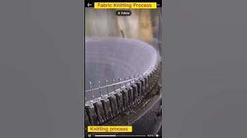 Knitting Process-Knit Fabric #garments #fabric #Buyer #clothing